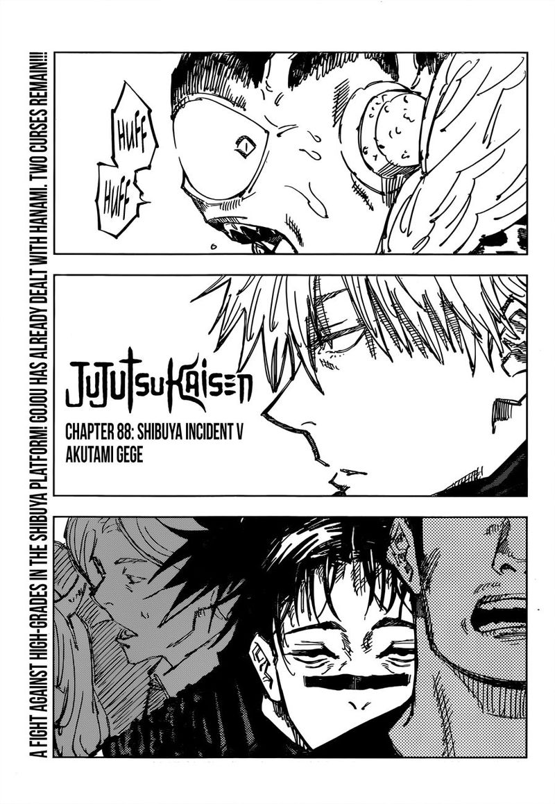 Jujutsu Kaisen Chapter 88 image 01